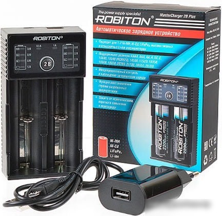 Зарядное Robiton MasterCharger 2B Plus