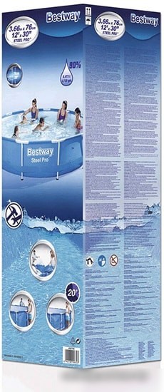 Каркасный бассейн Bestway Steel Pro 56706 (366х76)