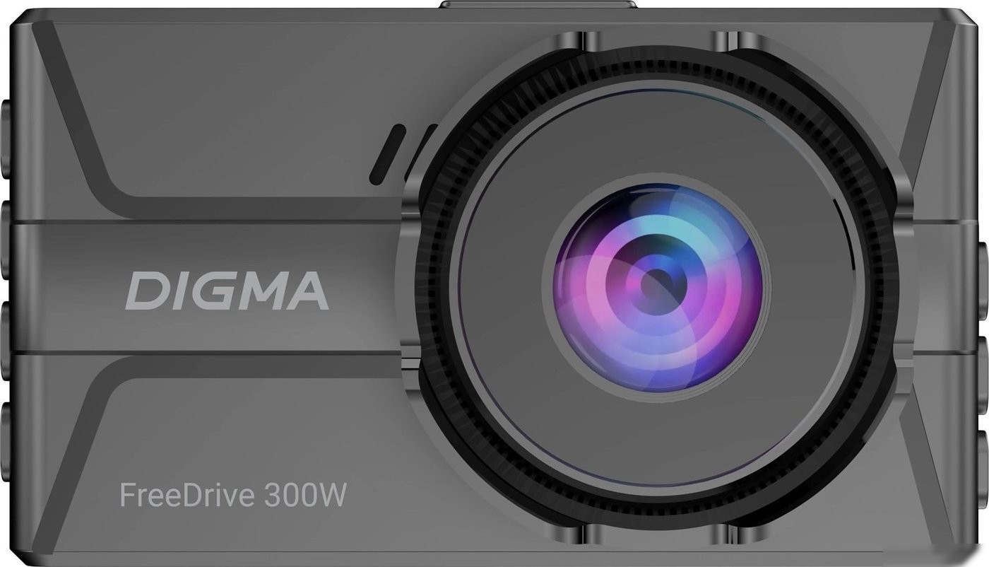 Видеорегистратор для авто Digma FreeDrive 300DW FD300DW (черный)