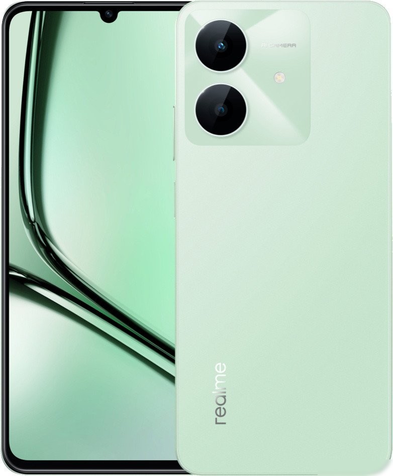 Телефон Realme Note 60x RMX3938 4GB/128GB (зеленый)