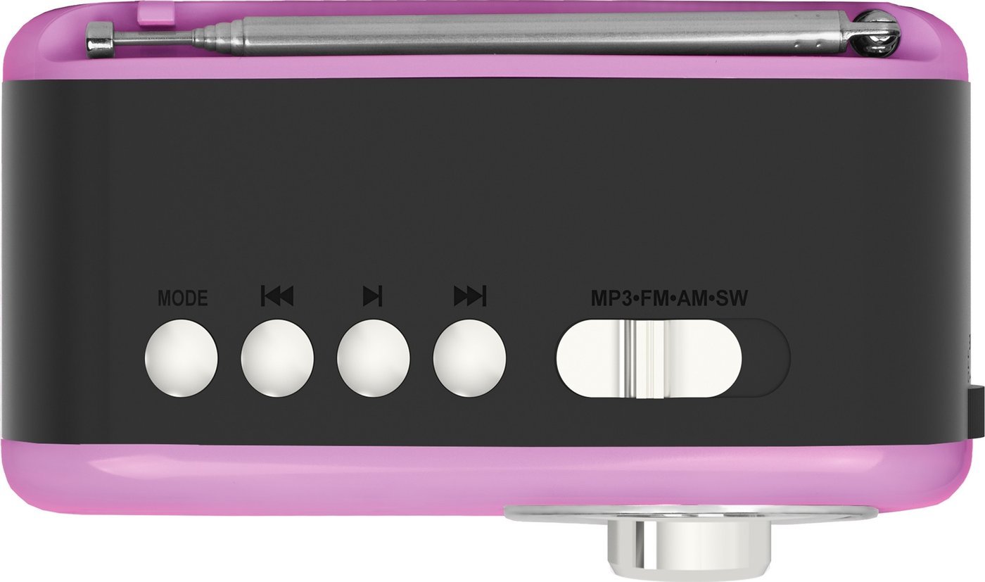 Радиоприемник Ritmix RPR-033 (розовый)