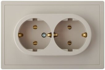 Розетка Bylectrica РС16-0642 (песочный)