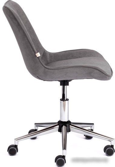 Кресло TetChair Style (флок, серый)