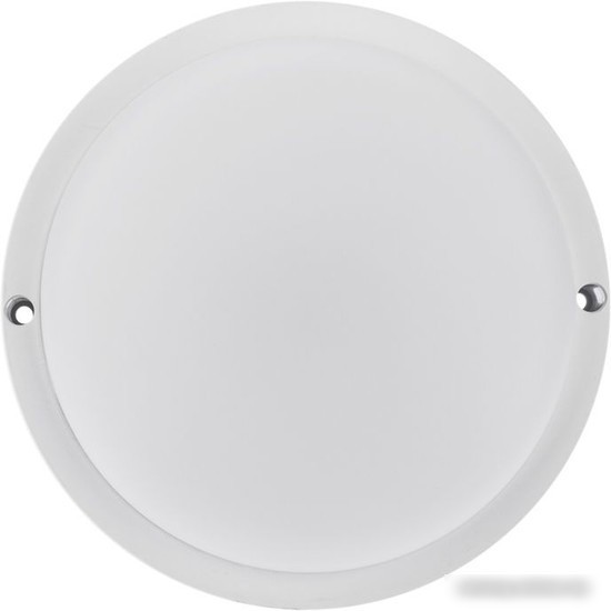 Светильник Rexant ЖКХ LED пылевлагозащищенный круг IP65 12Вт 1000Лм 6500K с микроволновым датчиком движения 607-266
