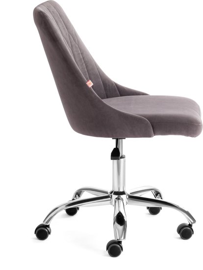 Кресло TetChair Swan (флок, серый)