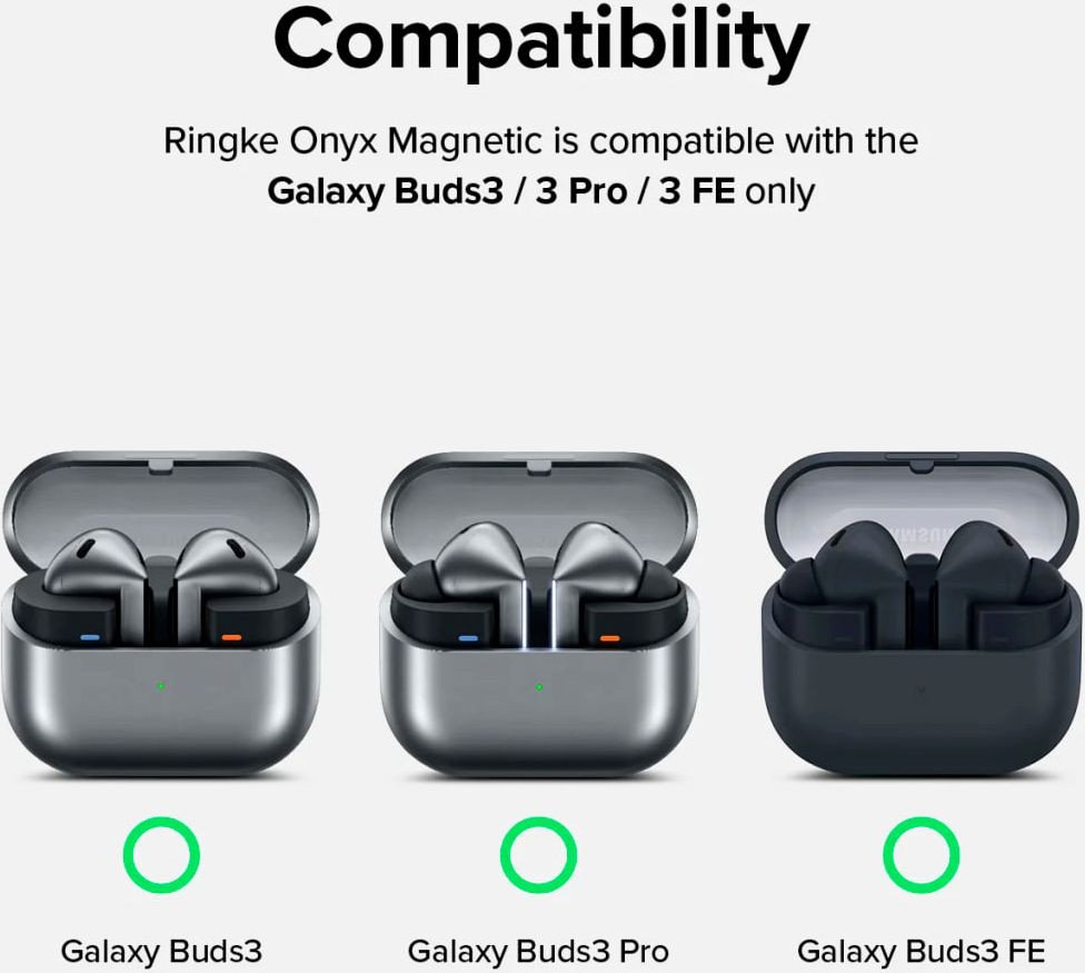 Чехол Ringke Onyx Magnetic Magsafe для Samsung Galaxy Buds 3 / 3 Pro Constant Coral