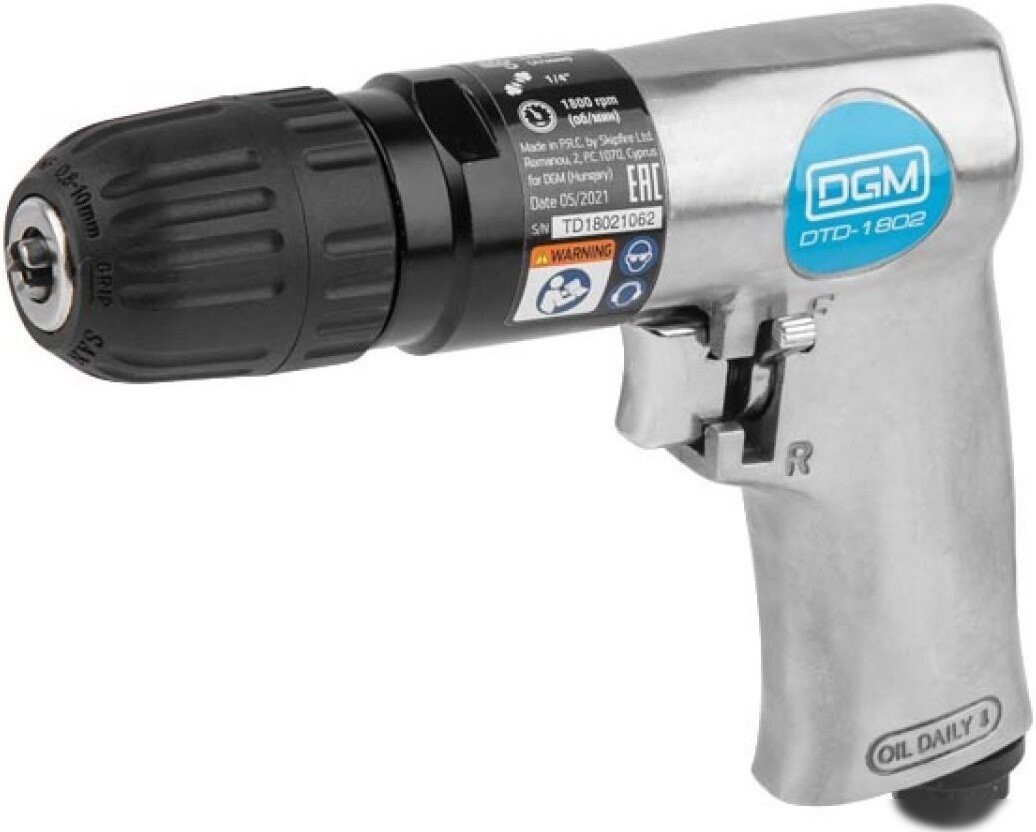 Безударная дрель DGM DTD-1802