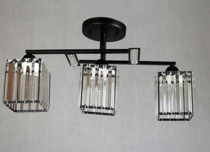 Люстра средней высоты Mirastyle BL-14664/3 BK