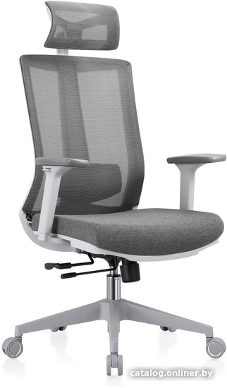 Кресло Evolution ERGO BLISS Grey (серый)