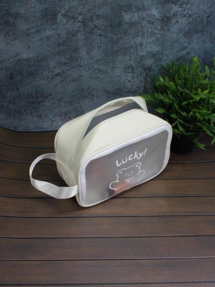Косметичка ILikeGift Lucky bear ZT385-0017-34-04 (white)