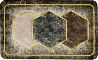 Коврик для ванной Zalel 45x75 TY-034