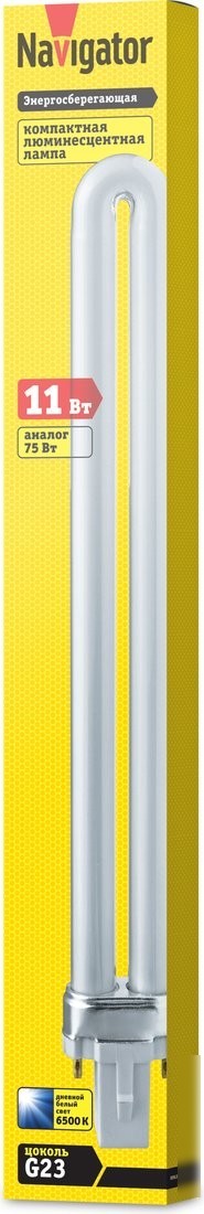 Люминесцентная лампа Navigator NCL-PS-11-860-G23 94074