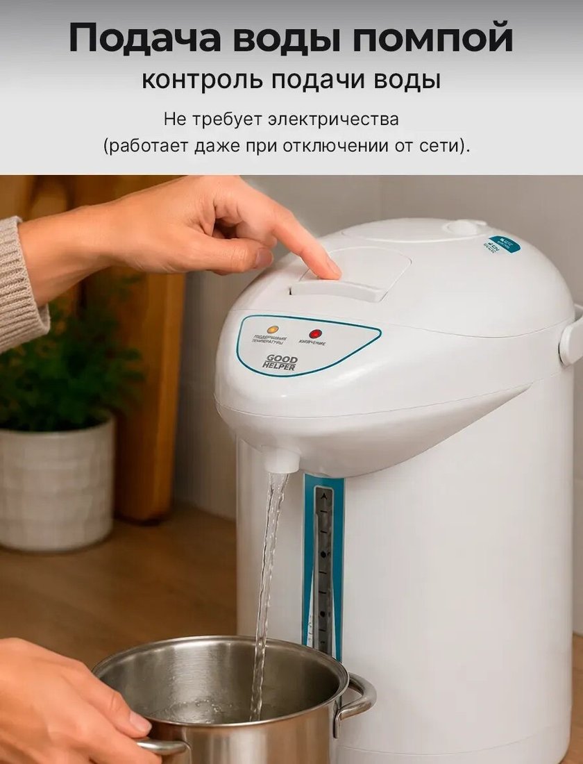 Термопот Goodhelper TP-25M01 (белый)