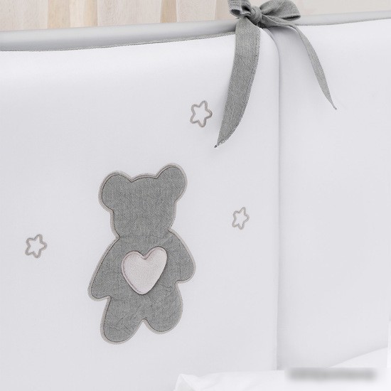 Постельное белье Perina Teddy love ТЛ2.140-01.13 (2 предмета, серо-оливковый)