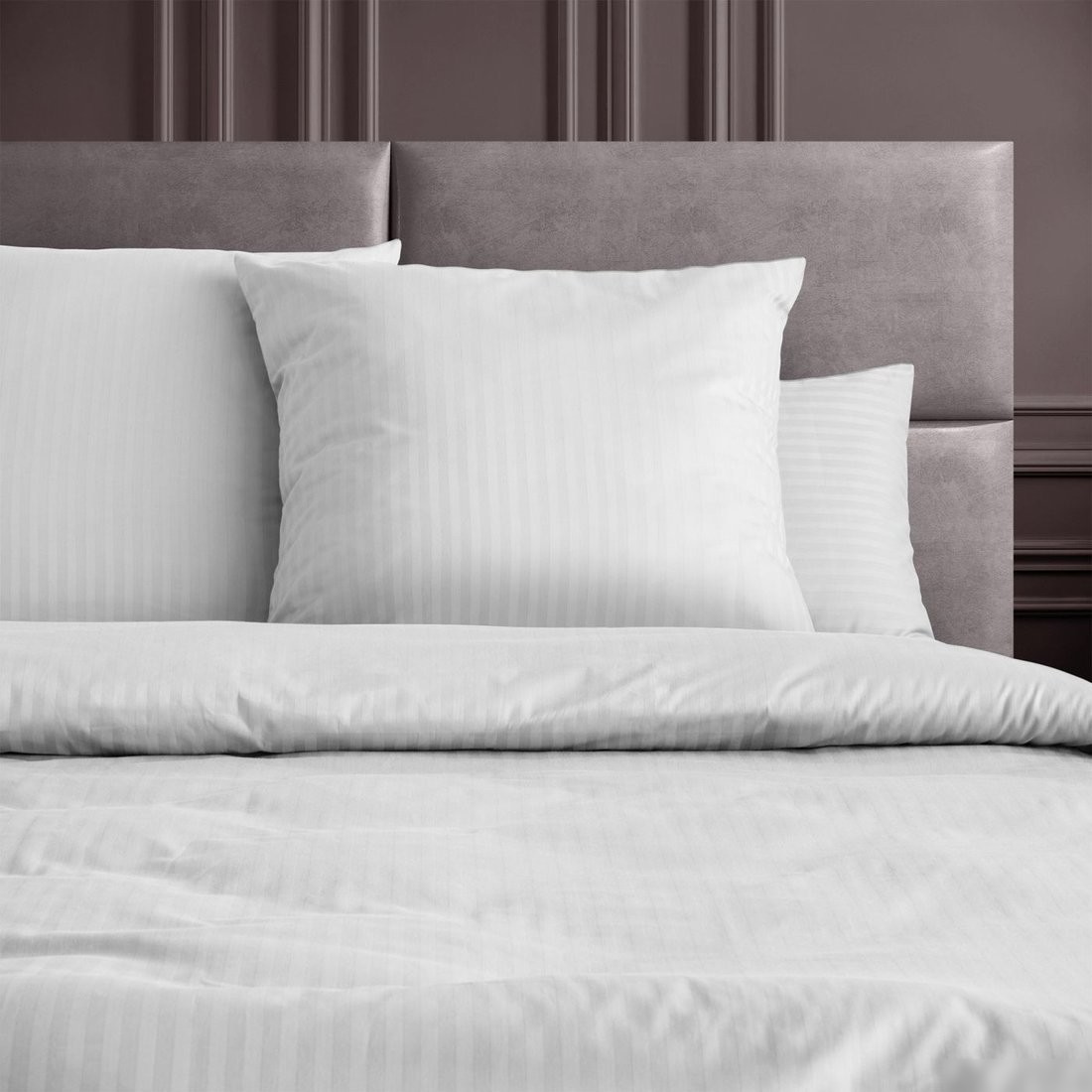 Постельное белье Verossa Stripe 1.5сп Royal VRT 1565 00бел ST13 23
