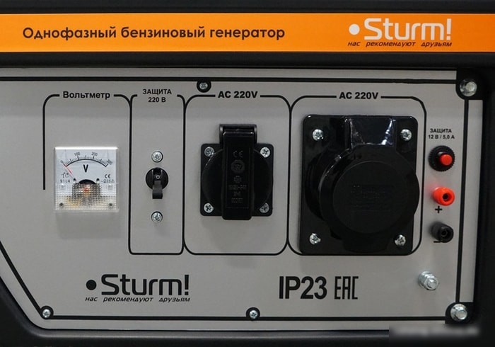 Бензиновый генератор Sturm PG8780NE