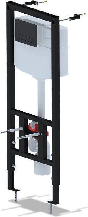 Унитаз подвесной Saniteco KW-9009W + Ани Пласт WCP1430