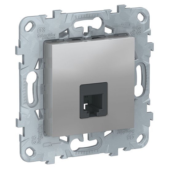 Розетка телефонная Schneider Electric Unica NU549230