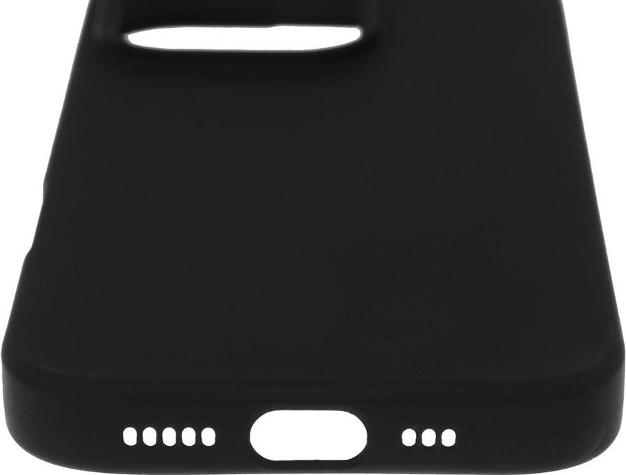 Чехол для телефона BoraSCO Microfiber Case для Apple iPhone 16 Pro 73691 (черный)