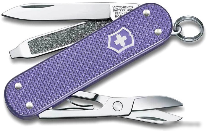 Мультитул Victorinox Classic Alox SD Colors (фиолетовый)