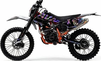 Мотоцикл AVM BisonX 300 (красный)