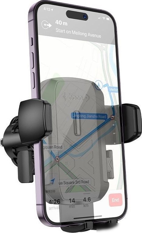 Держатель для смартфона Hoco H65 (черный)
