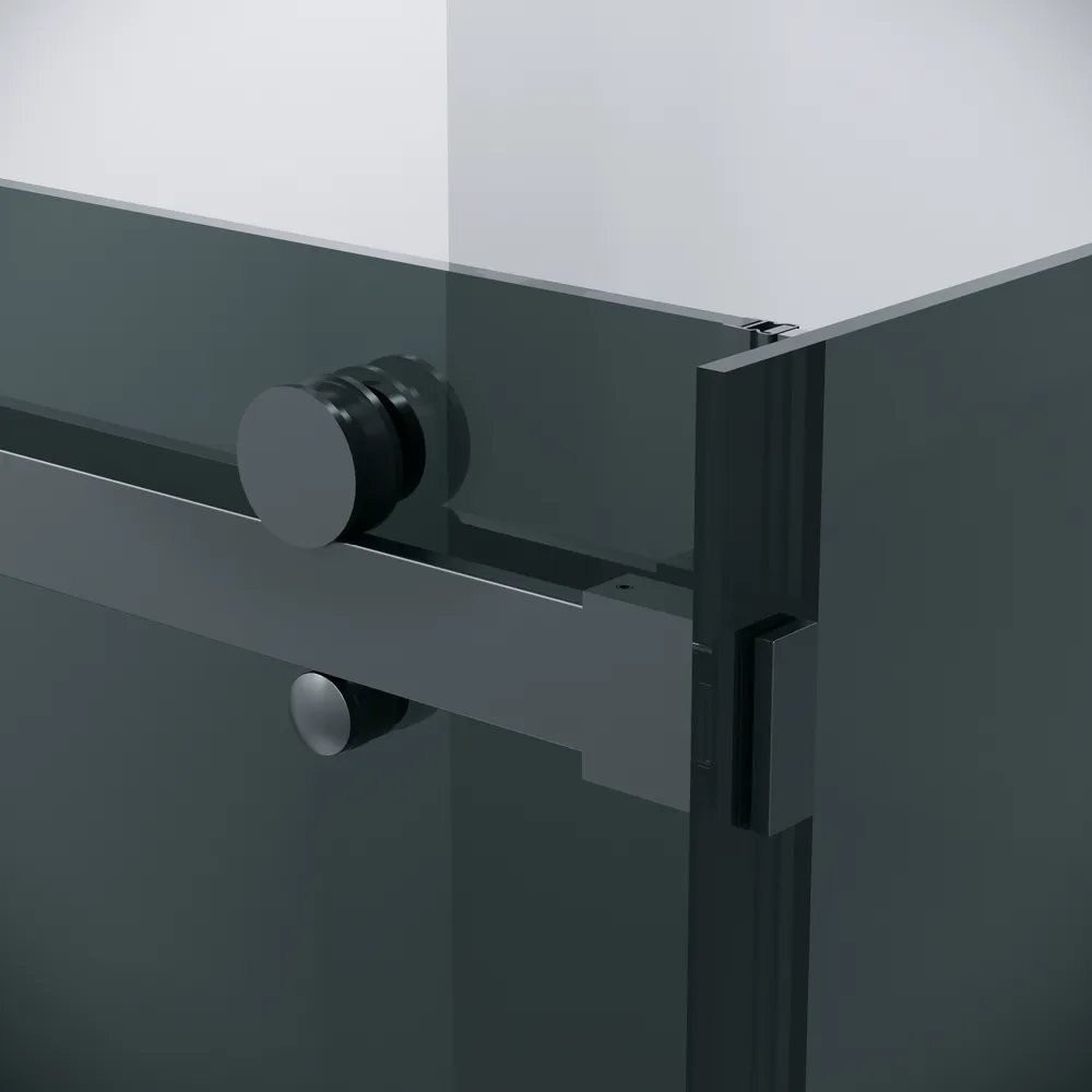 Душевой уголок Grossman Classic 160x80x195 120.K33.04.1680.21.10 (черный матовый/стекло тонированное)
