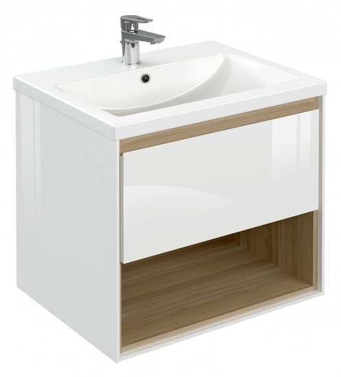Cersanit Тумба под умывальник Louna 60 SP-SZ-LOU-CO60/Wh