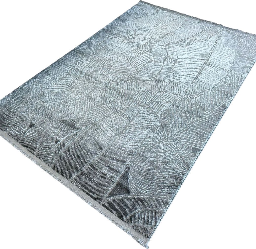 Ковер для жилой комнаты Radjab Carpet Марсель NP 425 Прямоугольник 11539RK (1.6x3, Grey)
