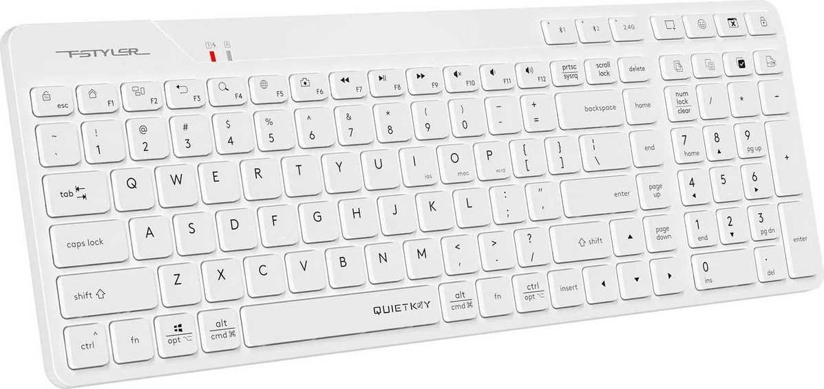 Клавиатура A4Tech Fstyler FBK27C AS (белый)