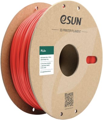 Филамент eSUN PLA+ PLA+175R3B1 (1.75 мм, 3 кг, красный)