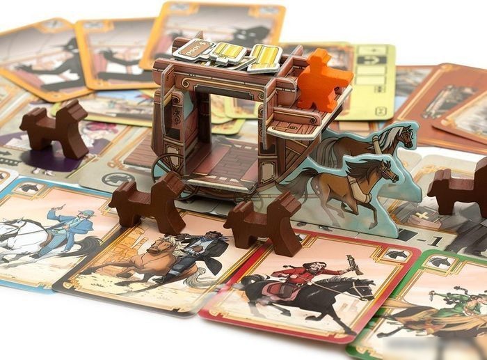 Настольная игра Стиль Жизни Кольт Экспресс: Лошади и Дилижанс (дополнение)