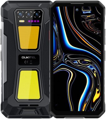 Телефон Oukitel WP58 Pro 8GB/512GB (черный)