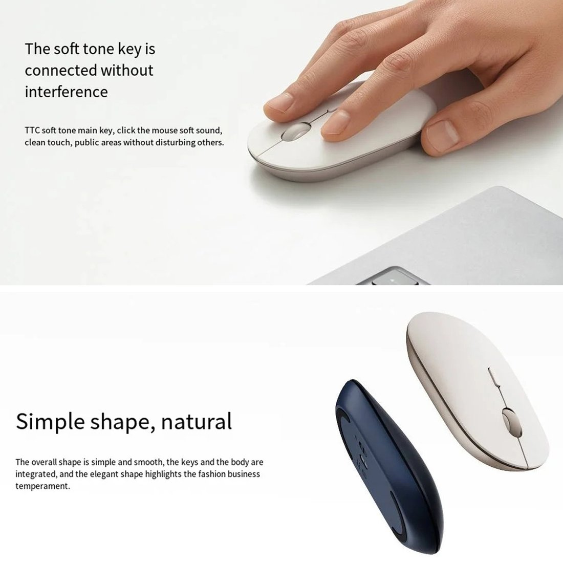 Мышь Xiaomi Portable Mouse 3 XMBXSB01YM (черный, китайская версия)