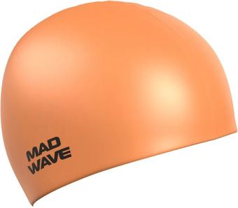 Шапочка для плавания Mad Wave Neon (оранжевый)