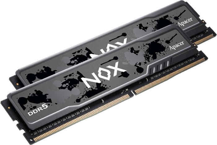 Оперативная память Apacer NOX 16ГБ DDR5 5600 МГц AH5U16G56C522MBAA-1