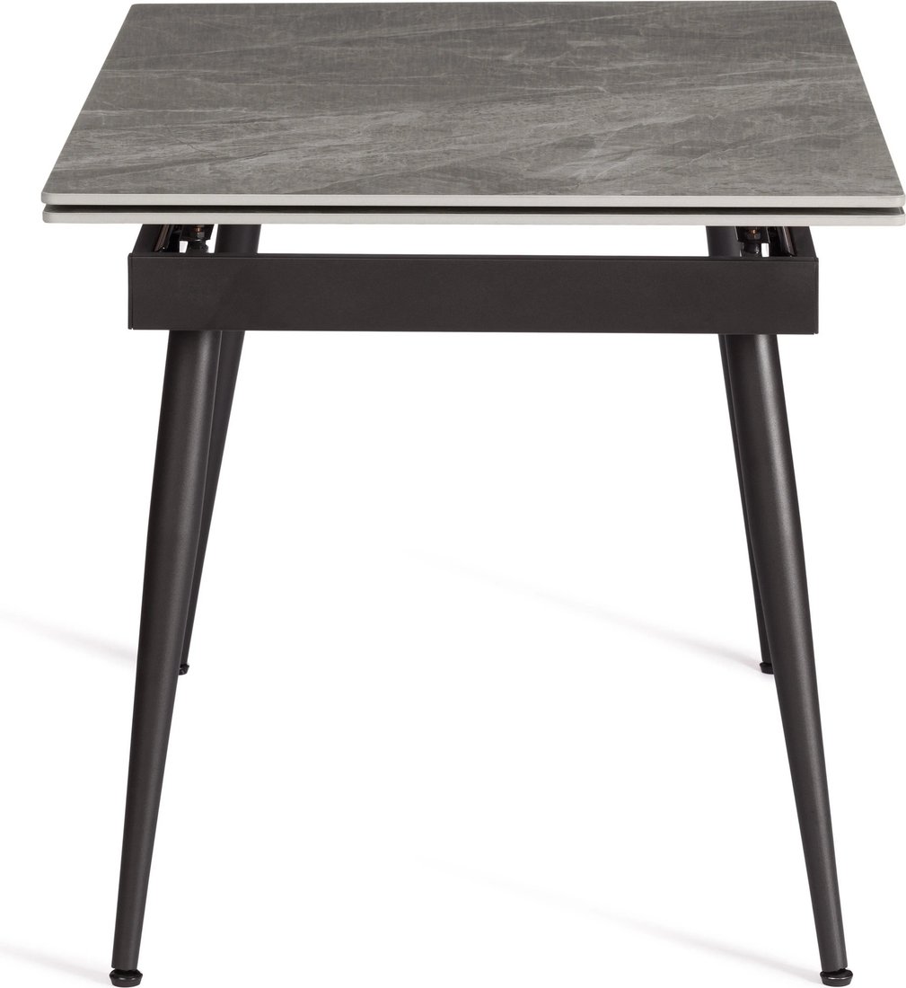 Кухонный стол TetChair Lord Grey 180x80x75 (серый/черный)