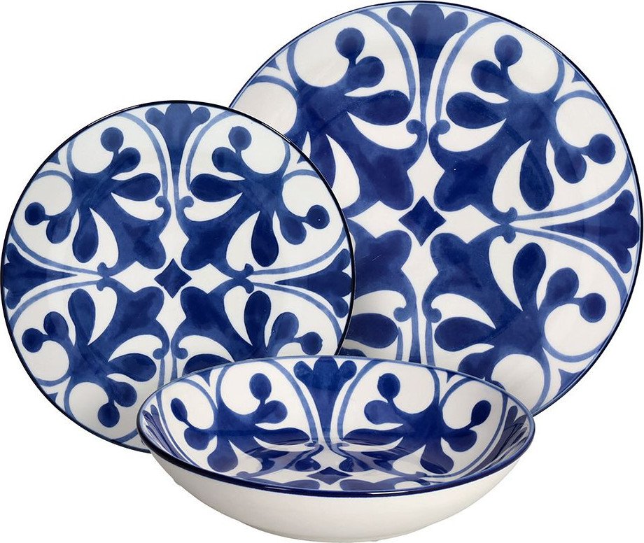 Столовый сервиз Tognana Madison Majolica MC070186267 (18 пр)