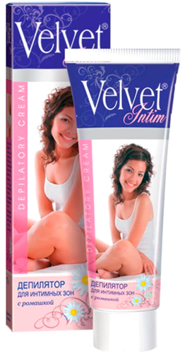 Крем Velvet Для интимных зон с ромашкой 100 мл