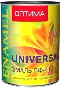 Эмаль Оптима ПФ-115 1.9 кг (голубой)