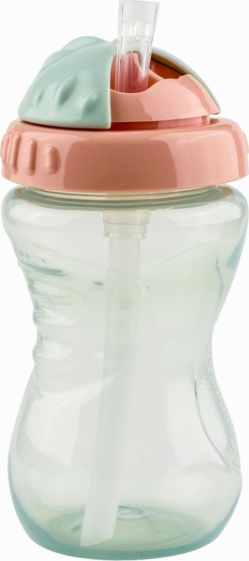 Поильник Be Baby C-6 (300мл, бирюзовый/оранжевый)