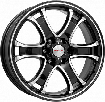 Литые диски K&K Балеар 18x7.5" 6x139.7мм DIA 106.1мм ET 25мм Алмаз черный