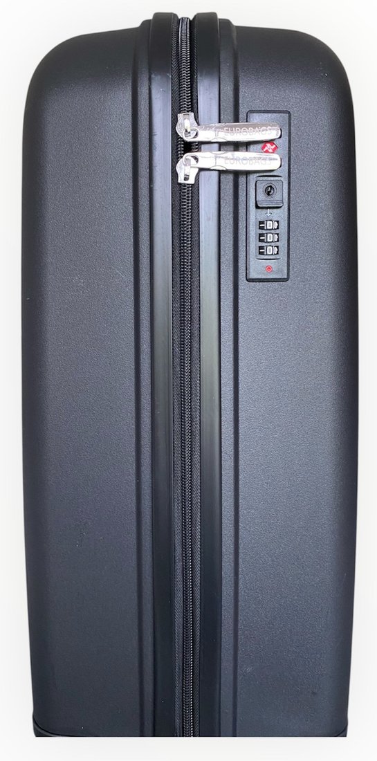 Чемодан-спиннер Eurobags PP-N98 (S, черный)