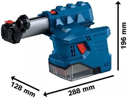 Пылесборник для электроинструмента Bosch GDE 12 1600A02BW0 (без АКБ)