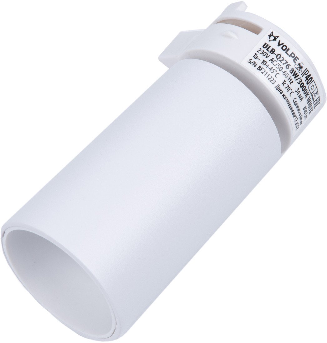 Трековый светильник Volpe ULB-Q276 8W/3000К White UL-00011817