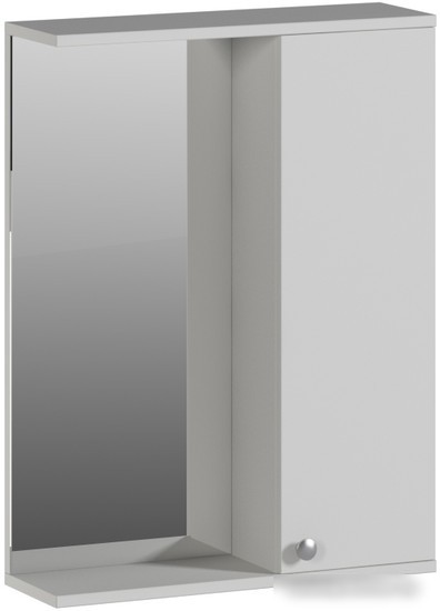 Genesis Мебель Шкаф с зеркалом 60x18x83 (белый)