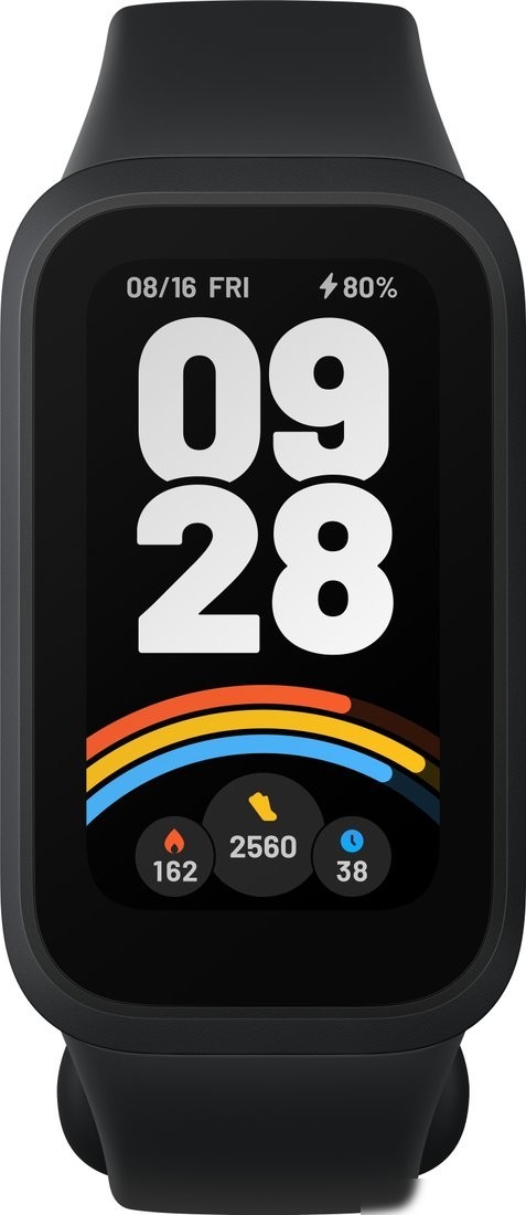 Фитнес-браслет Xiaomi Smart Band 9 Active M2435B1 (черный, международная версия)