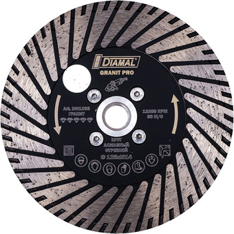 Отрезной диск алмазный Diamal DMST350
