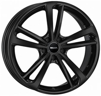 Литые диски MAK Nurburg 21x9.5" 5x112мм DIA 66.45мм ET 25мм Gloss Black