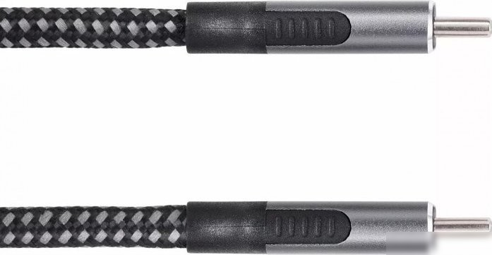 Кабель VCOM CU420M-1.8M USB 3.2 Gen2 Type-C - USB 3.2 Gen2 Type-C (1.8 м, черный)